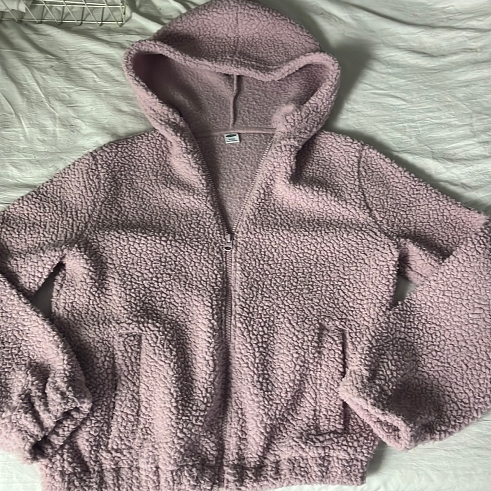 Purple Comfy Zip-Up Jacket, Youth XL